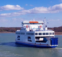 Cómo reservar un ferry a Fishbourne