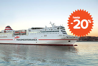 20% descuento con Trasmediterranea en las rutas a Ibiza