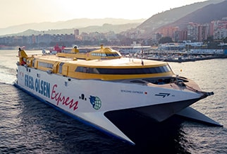 Fred Olsen Express: Gran Canaria-Tenerife desde 40€